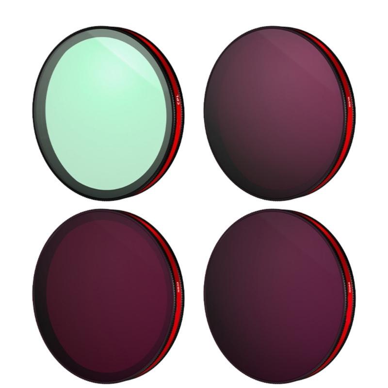 Professioneller ND-Filter für Action 6 Action-Kamera Zubehör Optisches Glas Aluminiumrahmen Filter Einfache Installation