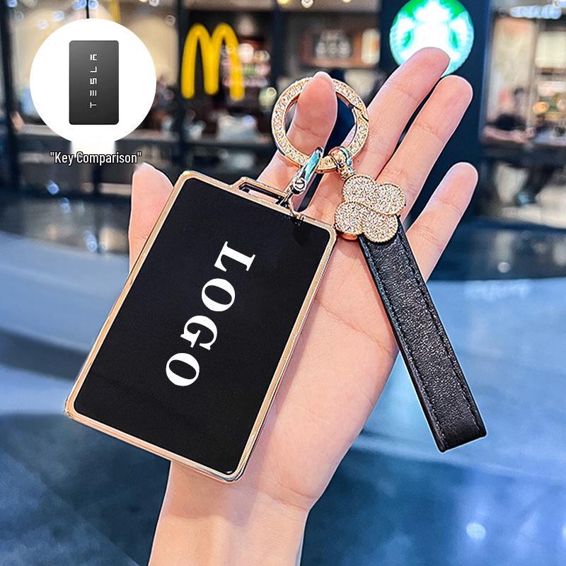 Suitable for Tesla Model Y Key Card Case, Model 3 Card Holder, and Model X 3rd Edition Car Shell Buckle.