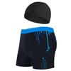 Maillot de bain Boxer Homme Séchage Rapide Taille Large Design Color-Block Piscine Spa Natation