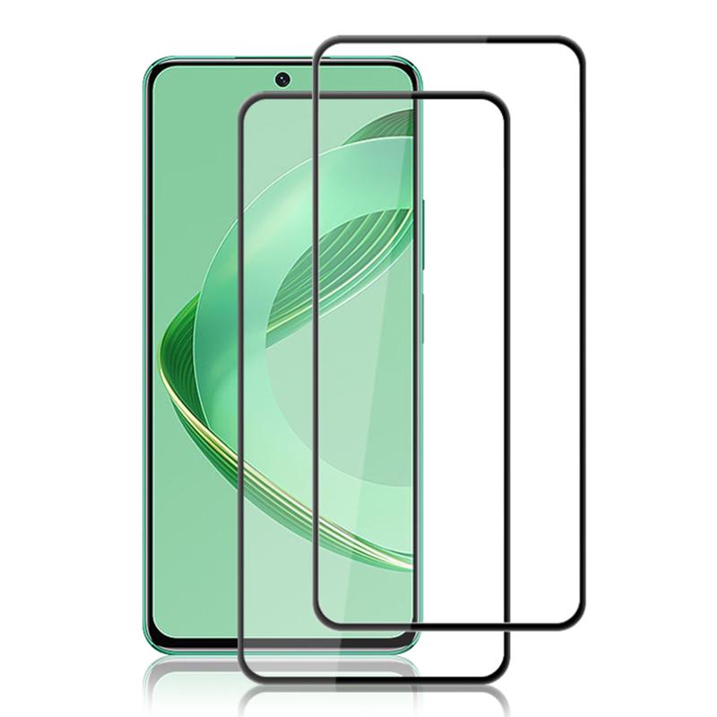 

AMORUS 2Pcs For Huawei nova 12 SE 4G/nova 11 SE Screen Protector HD Tempered Glass Film Black