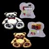 Toy Bear Latch Hook Kits Rugs Cushion Crafts Embroidery for Beginners White