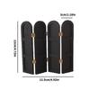 Miniature Room Divider Screen With Foldable Panel For 1:12 Doll House Scene Setting And Craft Model Collection Decors