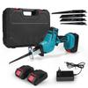 1500W Wood Metal Cutting Machine Power Tool for 18V Battery Blue Cordless Reciprocating Saw New Electric Saw