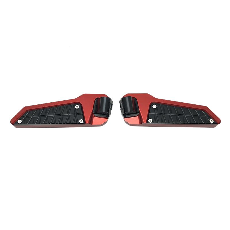For Honda ADV160 ADV150 ADV 150 160 2019-2023 2021 2022 Motorcycle Rear Passenger Footpad Foot Steps Foldable Pedals Rests Pegs