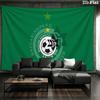 Maccabi Haifa Wall tapestry, aesthetic printed fabric blanket, suitable for bedroom, living room, and home decor.