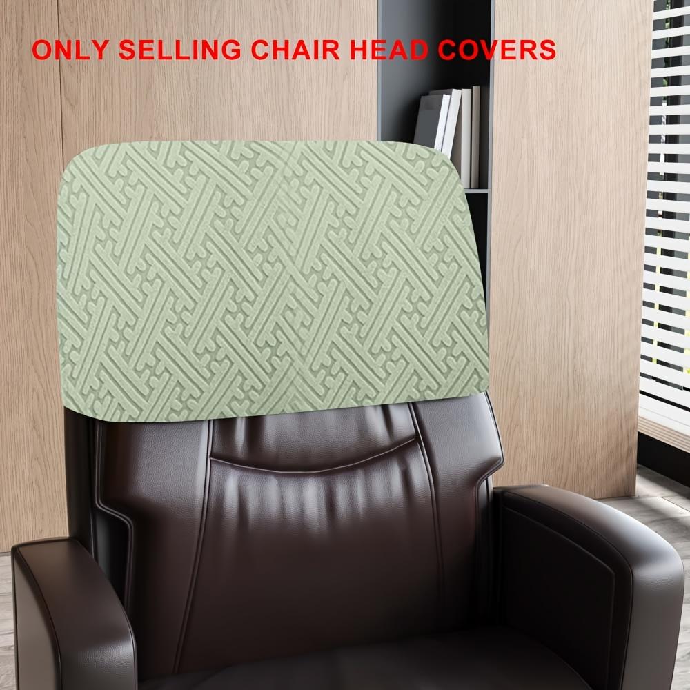 

1pc Jacquard Elastic Cover for Chair Chair back cover and headrest cover Chair Cover Elastic House Seat Lving Room Chairs Covers м ята зелений колір