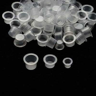 Large Medium Small Makeup Stand Disposable Tattoo Ink Caps Plastic Cups Pigment Cup