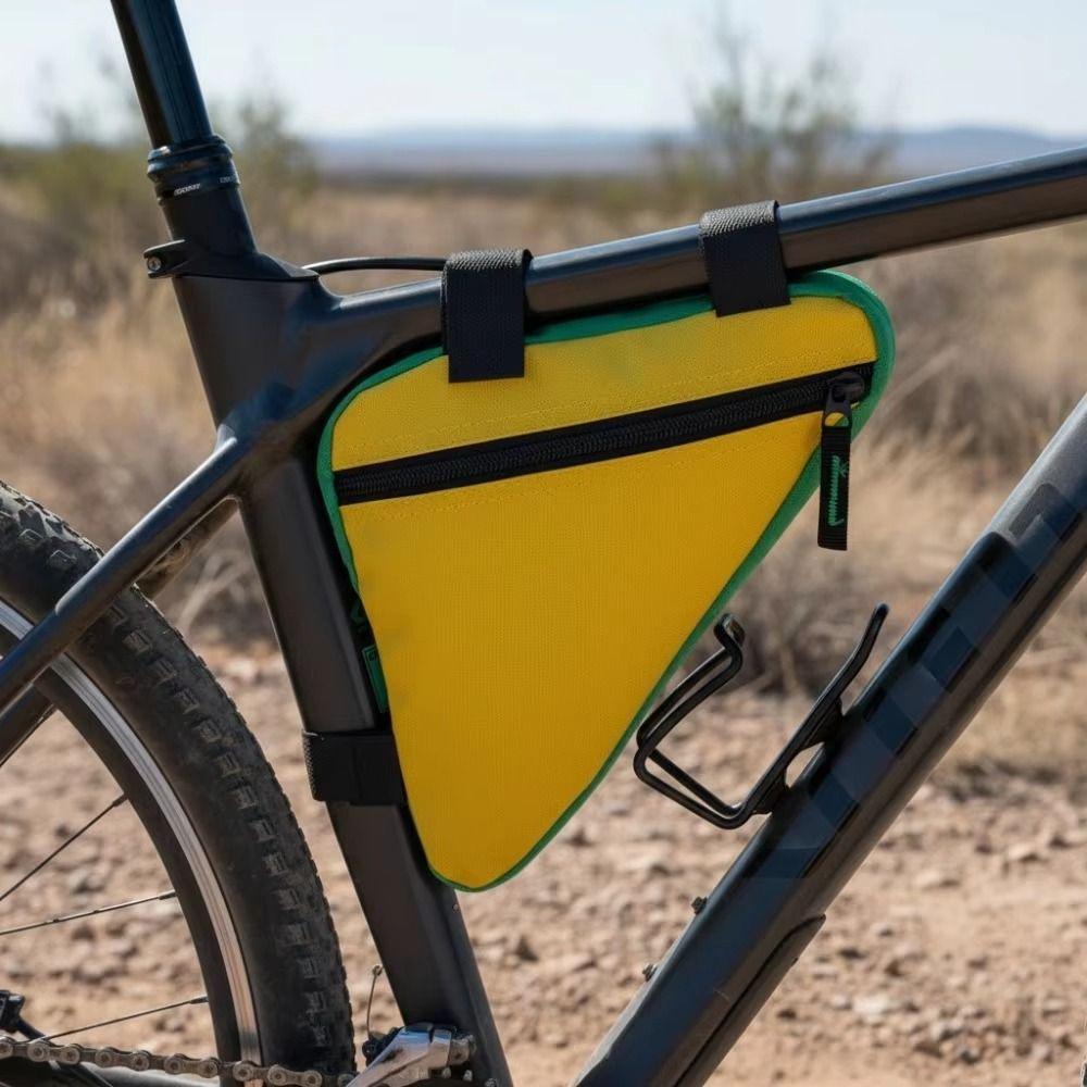 Storage Bike Beam Hanging Bag Ultra-light Saddle Frame Pouch  Cycling Outdoor Sports