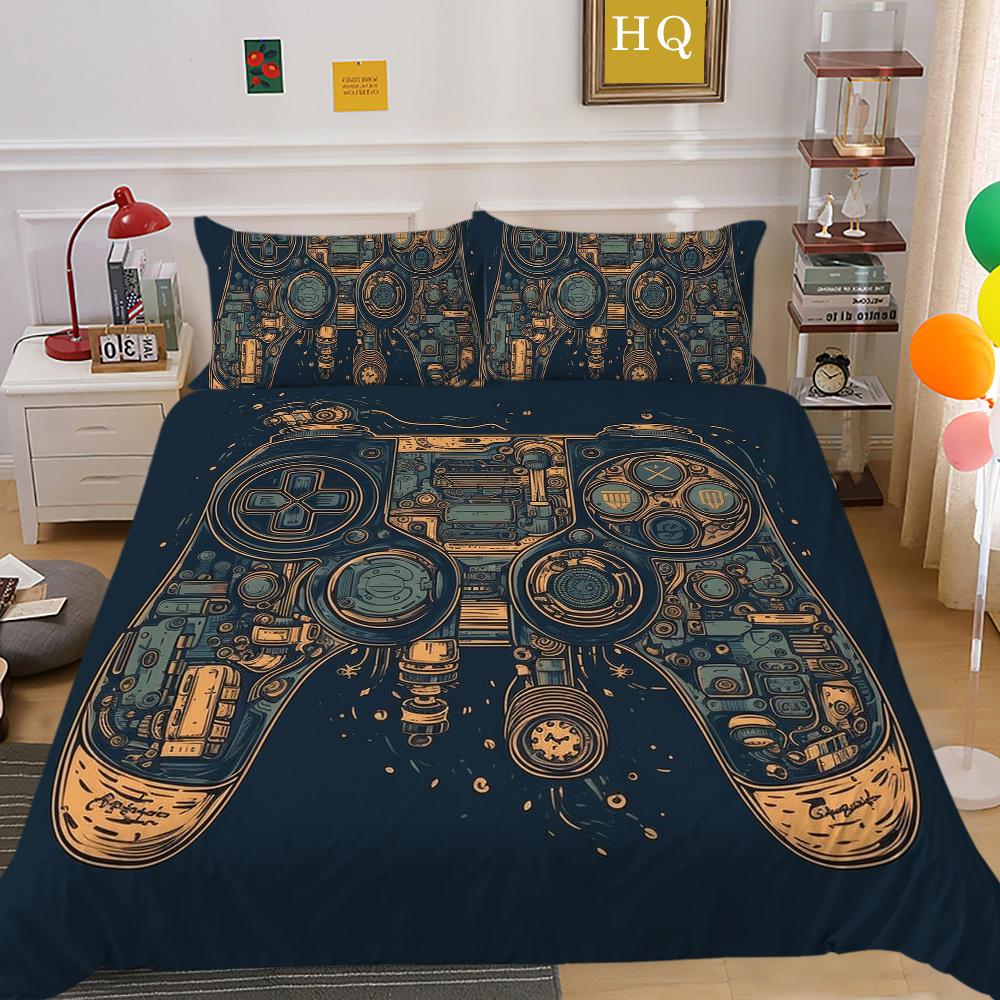 Game Handle Bedding Cover Suit High Quality Home Bedclothes Printed Bed Cover Sets Fashion Microfiber Home Bedding Sets