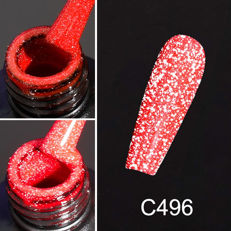 ROSALIND 7ml Reflektierender Nagelgellack 9D-Effekt DIY Semi Permanenter UV-LED-Lack Soak Off Cat Magnetic Nail Art Gel