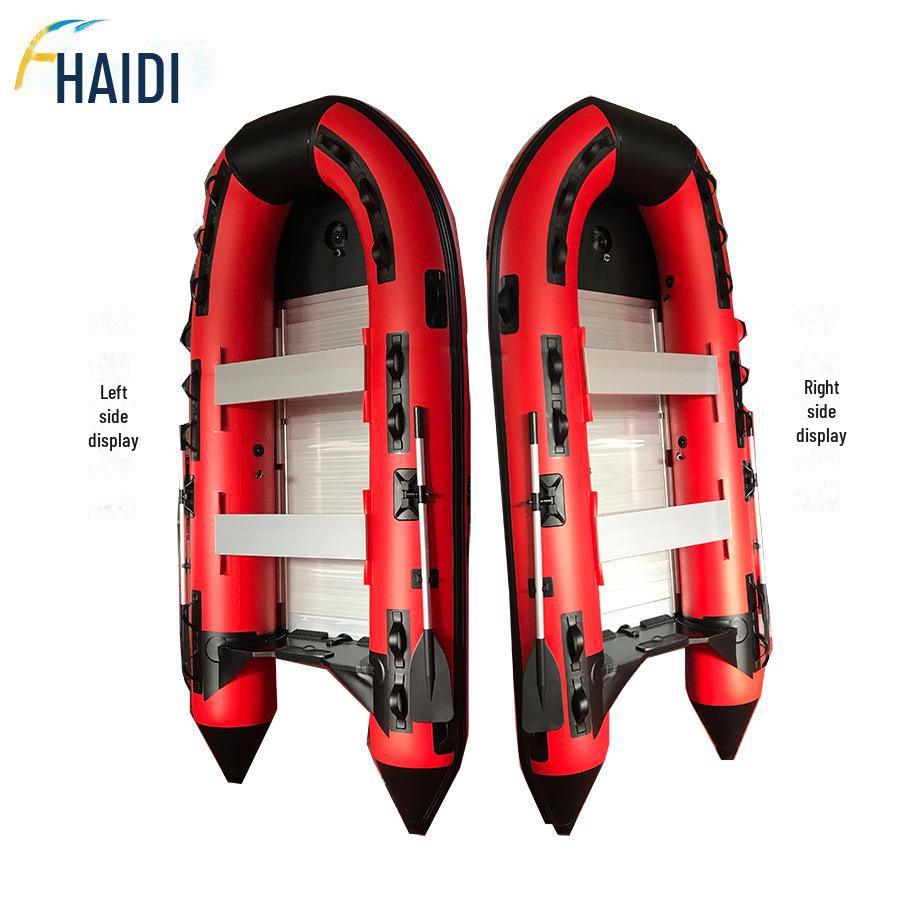 "Aluminum Alloy Lifesaving Inflatable Fishing Boat & Kayak"