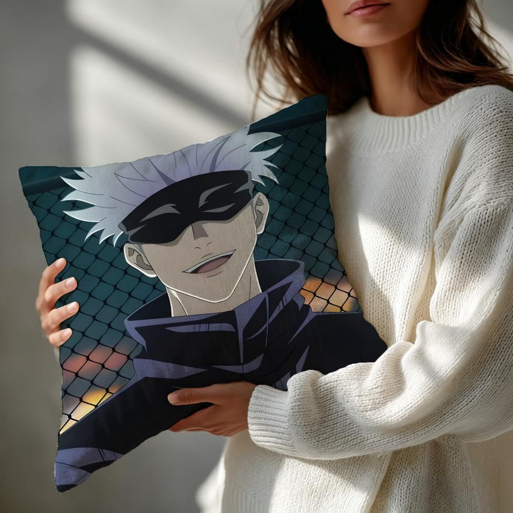 Anime Gojo Satoru Kussenhoes Patroon Kussenhoes Romantisch Gezellig Huis Bank Decoratie
