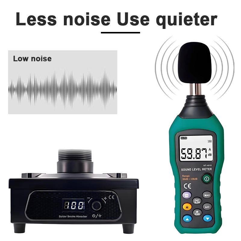 Three-layer Filtration Mobile Phone Repair Welding and Solder Smoke Exhaust Device Solder Smoke Absorber Desktop Smoke Purifier
