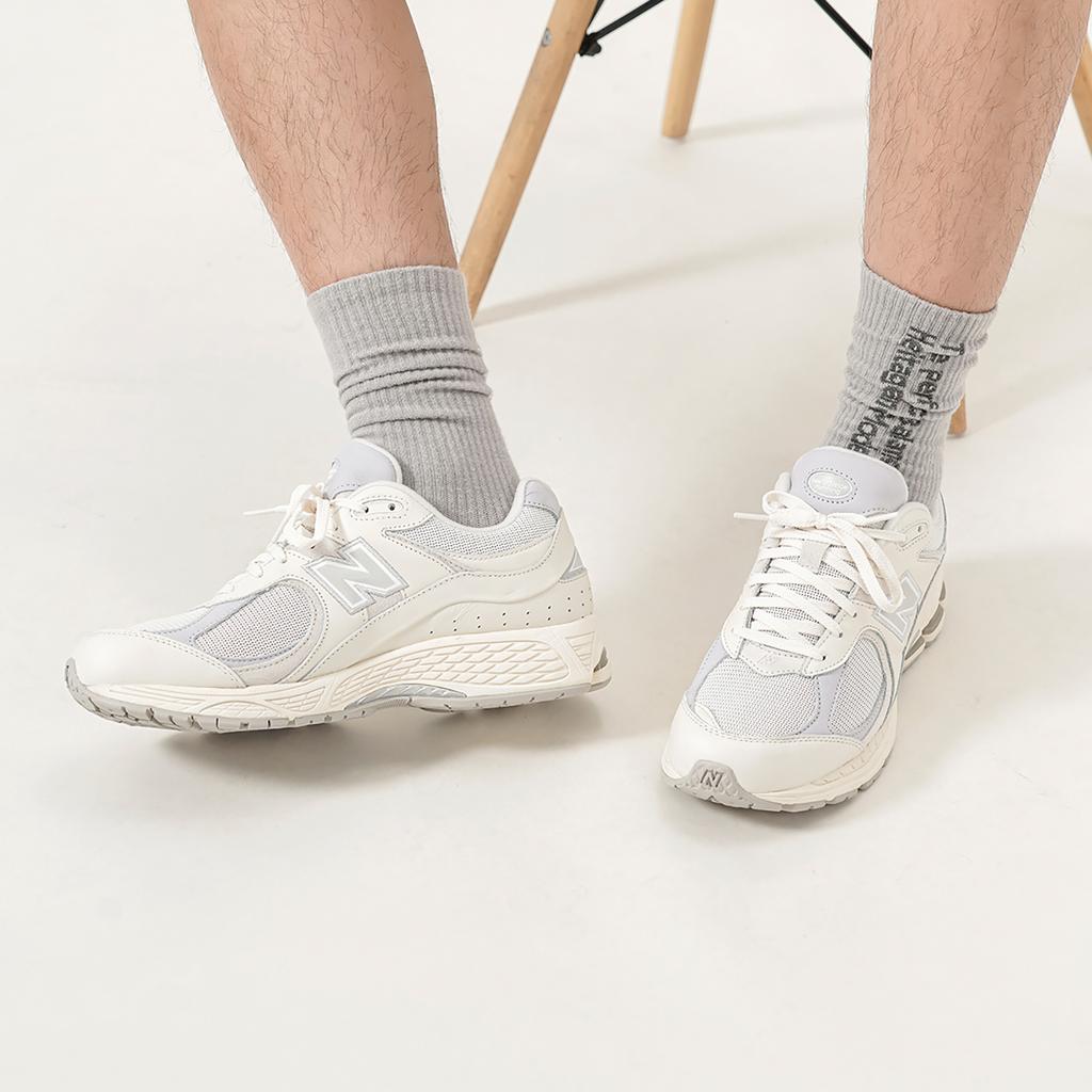 New Balance Baskets Unisexe 2002R Sel Marin Blanc Raw-Cashew M2002RWP