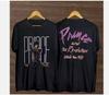 חולצת וינטג' 1985 סיבוב הופעות עולמי Purple Rain של פרינס והמהפכה. חולצות יוניסקס