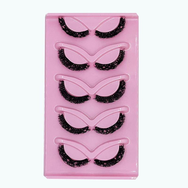 Exaggerated Big Wave Wool Roll Dense False Eyelashes - Hot Selling