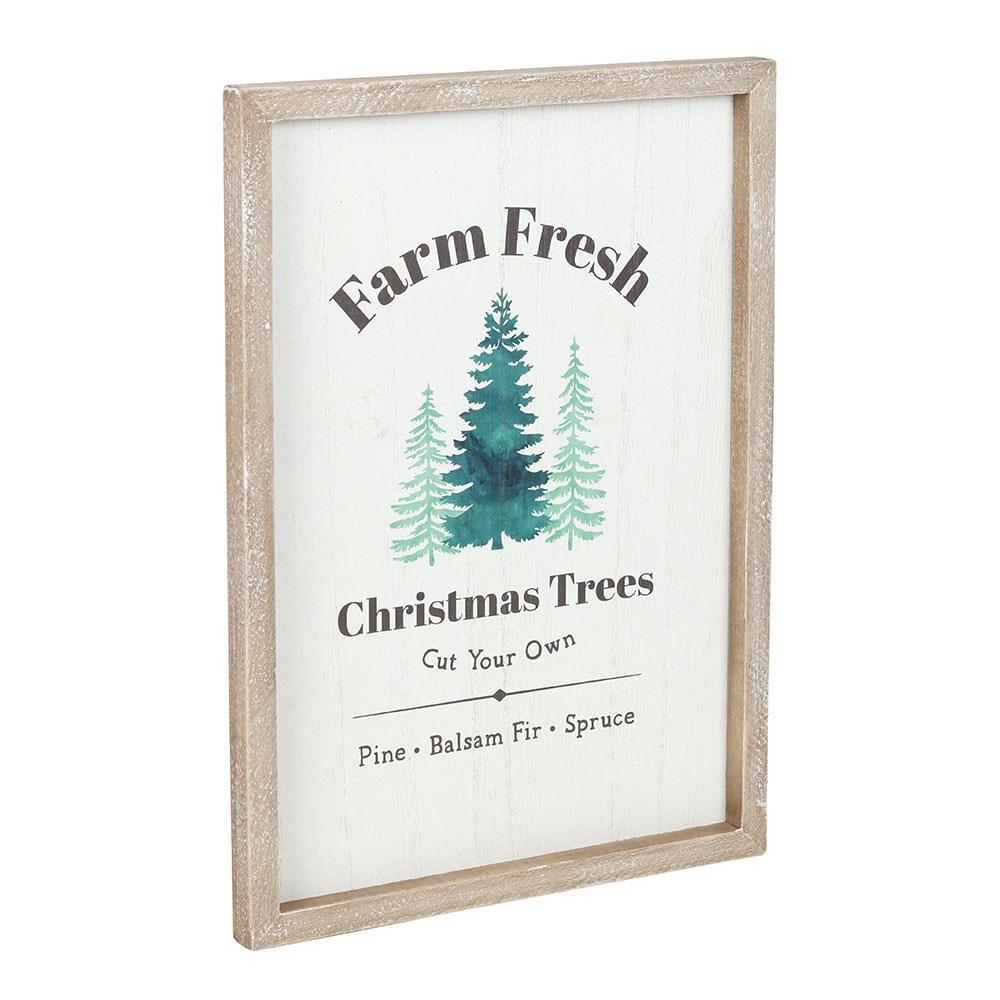 Something Different Farm Fresh Christmas Tree Framed Wall Art