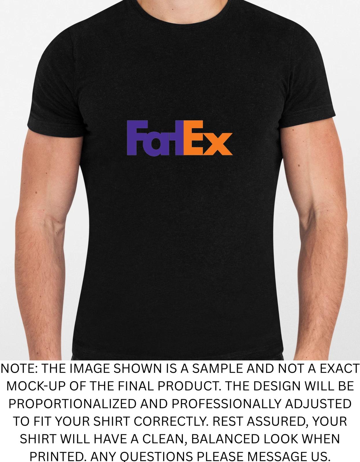 Men s and Women s T-shirts Fat Ex Spoof Graphic S