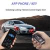 Car Remote Start Stop Kit Bluetooth Mobile Phone APP Control Engine Ignition Open Trunk PKE Keyless Entry Car Alarm
