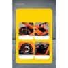 1/22 Toyota GR Supra A90 Alloy Modified Wide Body Sports Car Model Diecast Metal Raing Vehicles Car Model Sound and Light Kids Toy Gift