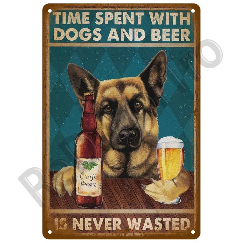 Vintage Home Decor Whiskey Metal Sign Plaque Pub Retro Alcohol Tin Sign Beer Wall Art For Bar Pub Club Man Cave Decorative Plate