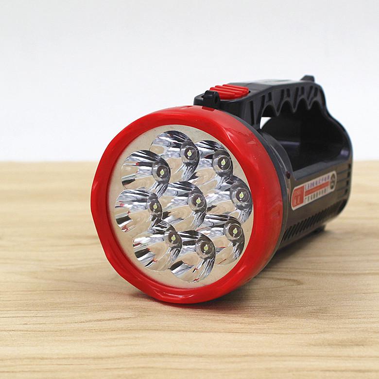 Rechargeable 9 LED Ultra Bright Handheld Headlamp for Indoor & Outdoor Use