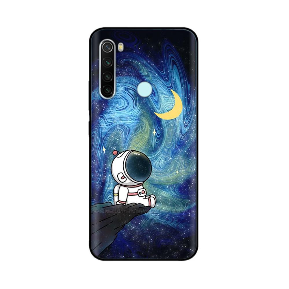 Per Xiaomi Redmi Note 8T Custodia Fantasia Protezione Completa Morbido Silicone Liquido Cover Cartone Animato per Redmi Note 8T Note8T Guscio Fundas