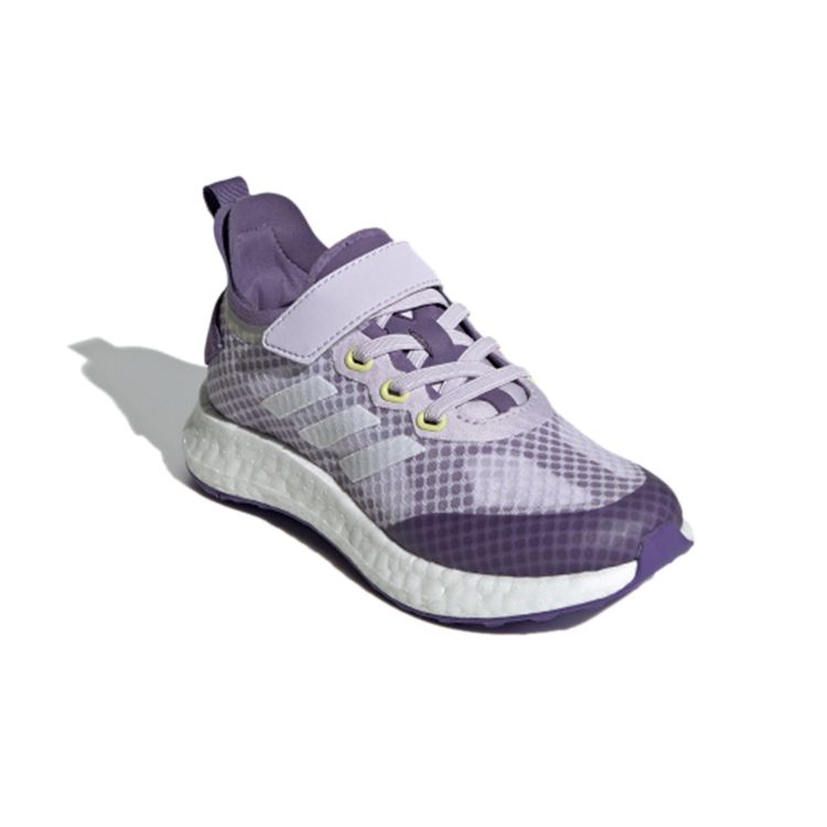 Adidas Lux El K Breathable Low Top Kids Running Shoes Kids Running Shoes Purple EG4603
