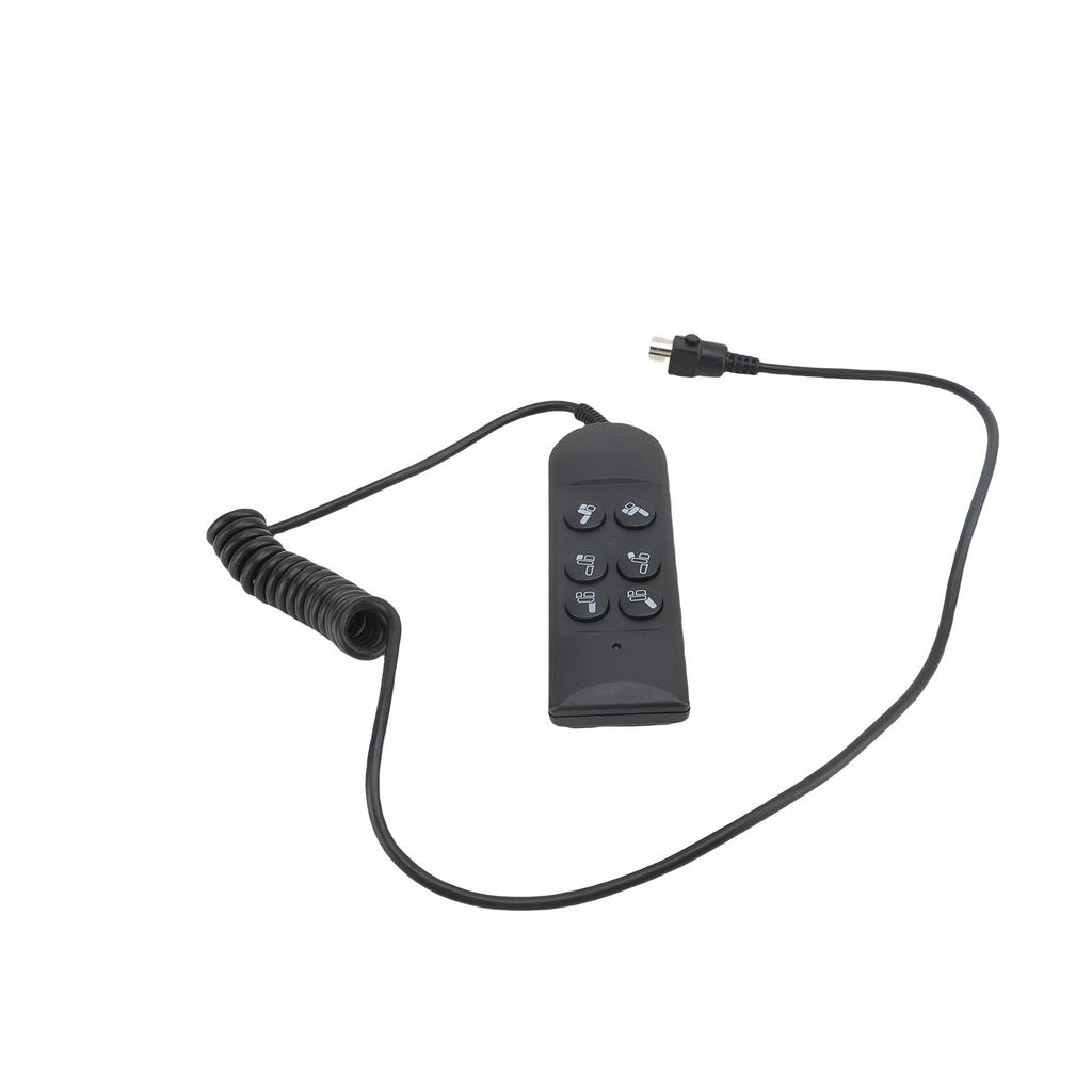 Fernbedienung für elektrischen Relaxsessel, 5-polig, 6 Tasten, kabelgebundener Hebestuhl, Handbedienung für elektrisches Bett, Sofa, Ersatz