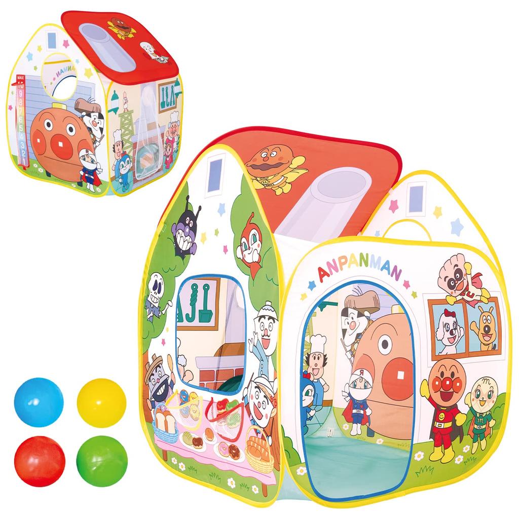 Anpanman Lots of play with the whole Ball tent pan kojo 2 years old and play! Let's body! (target age over)