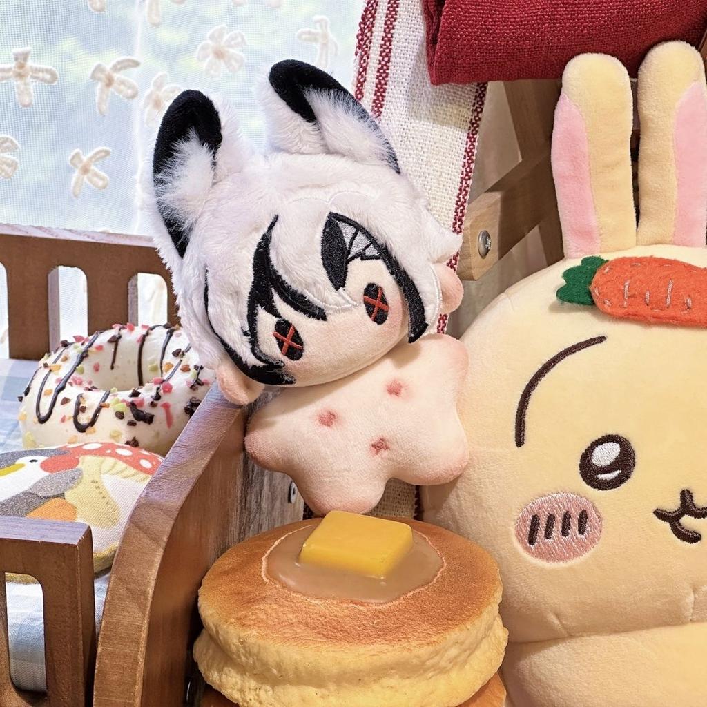10Cm Genshin Impact Arlecchino Servant Seastar Plush Doll - Cute Friend Meeting Gift Backpack Pendant Keychain