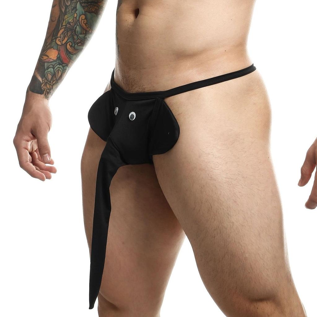 Black Elephant Trunk Thong - MOB Eroticwear - COSTUME & ROLEPLAY
