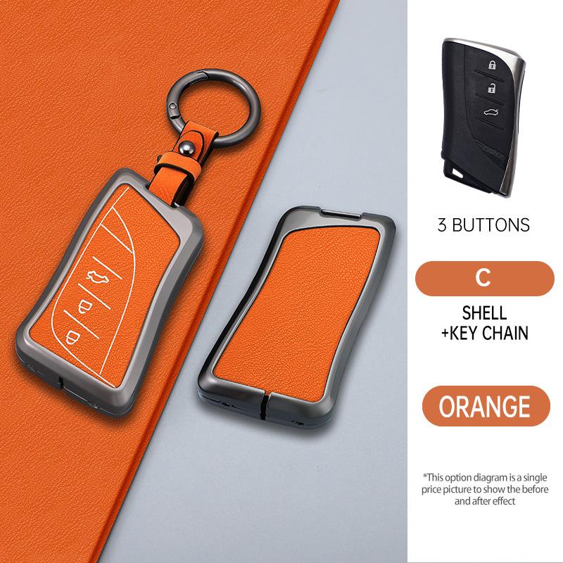 

Metal Car Key Case Cover For Lexus NX ES UX US RC LX GX IS GS RX 200 250h 350 LS 450h 460h 260h 300h UX200 ES350 Accessories