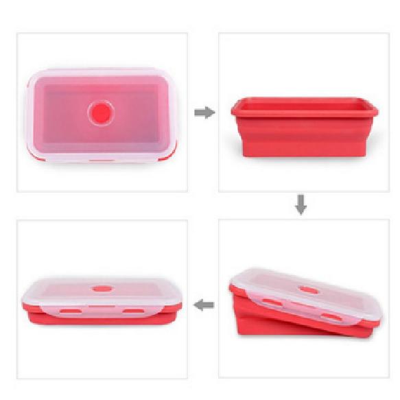 Folding lunch box