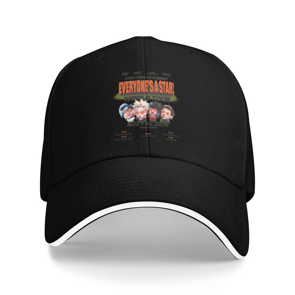 Baseball Caps EVERYONE'S A STAR 5 Seconds Of Summer Fans Gifts Graphic Men Women Outdoor Summer Hats