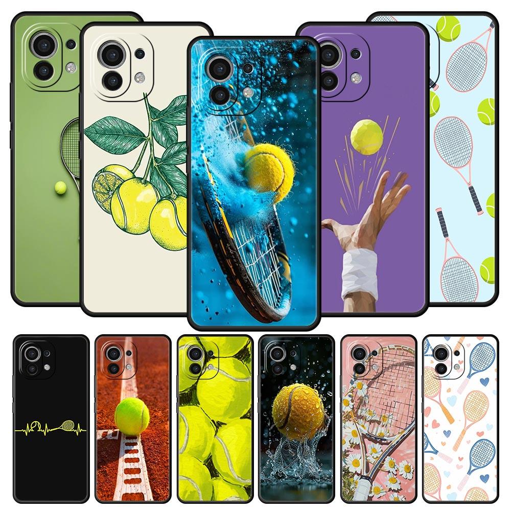 Sport Tennis Phone Case For Xiaomi Mi 17 15T 15 14 14T 13T 12T Pro 12 13 Lite 5G 11T Poco X6 X7 X5 Pro Soft Cover