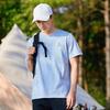Men's Summer Outdoor Soft Skin Friendly Mountaineering Camping Daily Work Commuting Leisure Round Neck T-shirt Top