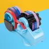 Heat Tape Dispenser with Multiple Rolls Cuts for Heat Transfer Tape Portable Tape Cutting Base Easy to Use