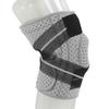 Strap Knee Protector Breathable Comfortable Grey 3D Cutting Ergonomic Design Regulable Protective Knee Pads for Adult