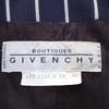 Givenchy 90s Made in France Old Striped Pattern tailored jacket Setup 42 Women Used