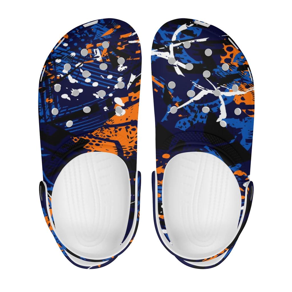 Breathable Printed Garden Clogs EVA Lightweight Slip On Shoes Women Men Beach Pool Bathroom Home Summer Sandals Daily Sandals