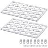 24-Slot Coffee Capsules Holder Drawer Organizer Tray Compatible With K-Cup Coffee Pods Acrylic Capsule Display Rack Home Office