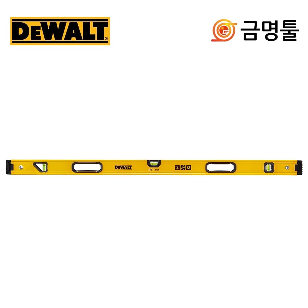 

DeWalt DWHT42809 Магнитный горизонтальный 48-дюймовый алюминиевый экструдированный выравниватель кузова длиной 1200 мм