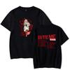 Reneé Rapp Merch Tshirt 2026 BITE ME Tour Merch Cool Print Tops for Unisex and Women Streetwear