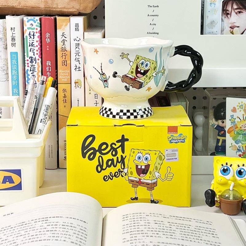 Søt Svampebob Firkant Patrick Stjerne beger keramisk krus av høy verdi for jenters bursdagsgave