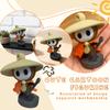 Universal 3.9 Inch Cartoon Figurine, Suitable For Home Décor, Car Dashboard Decoration, Cute Collectibles, Or Gaming Character Statues. Available