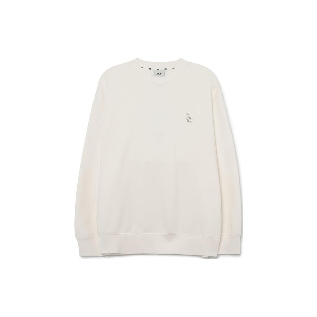New MLB Sweatshirts Unisex Cream 3AMTB0131-07CRS