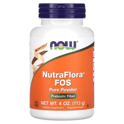 Nutraflora Fos, Rent Pulver, 4 oz (113 G)