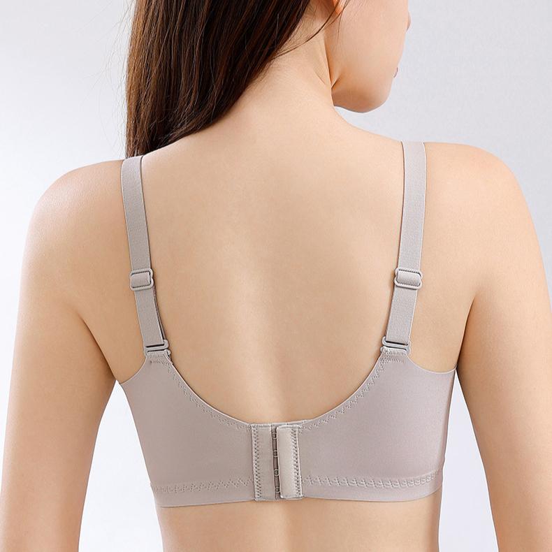 Gathering Bra for Women Lightweight and Breathable Lace Adjustable Bra Sexy Push Up Bra