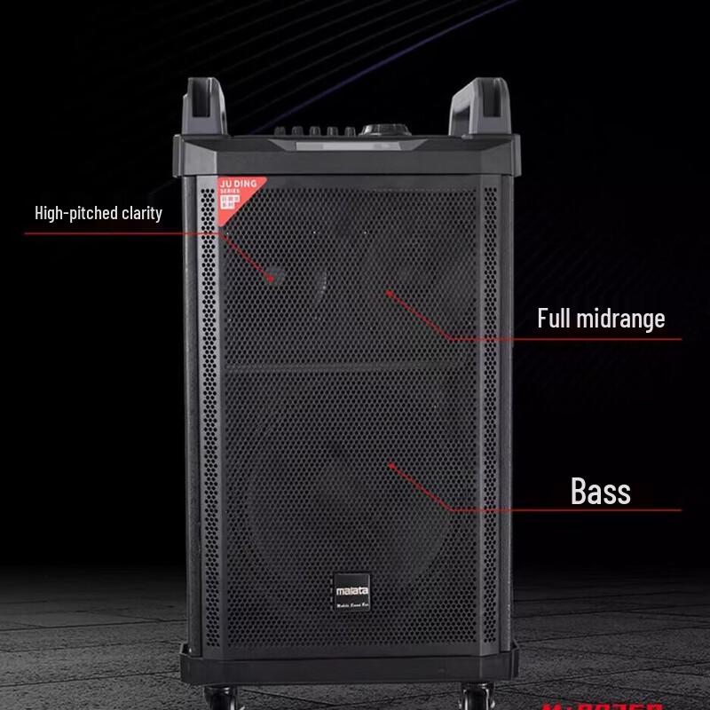 Malata High-Power Portable Outdoor Bluetooth Karaoke Speaker (CN Version)